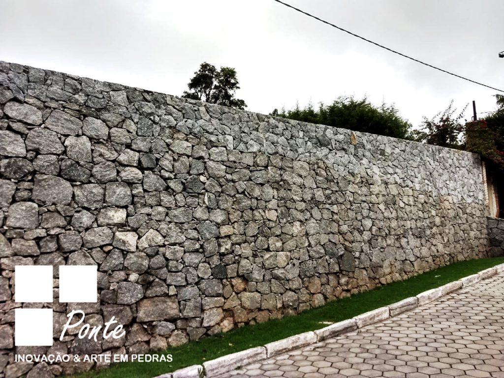 12 ideias de Muro  parede de pedra, pedra moledo, pedras para