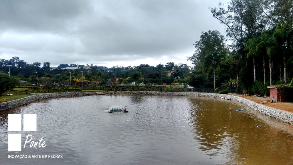 Muro de contenção – Ponte Pedras