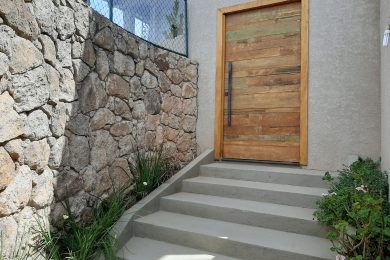 Muro pedra moledo